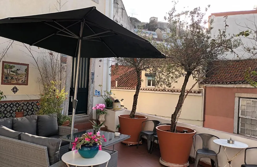Costa Do Castelo Terrace, Em Rua Dos Lagares 8-1